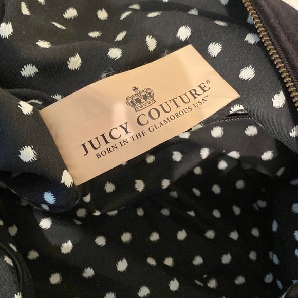Vintage Y2K Juicy Couture  Juicy Velour & leather sequins Bag - Picture 14 of 16